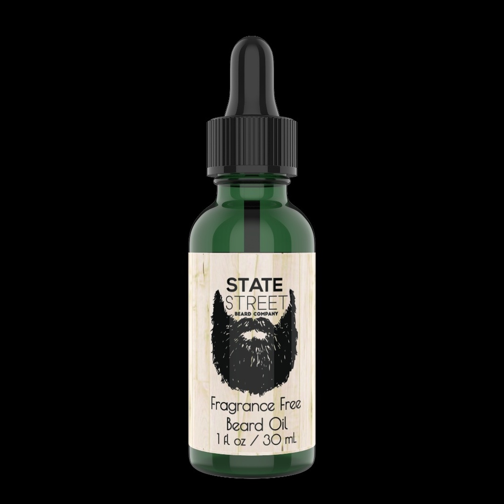 Fragrance Free Beard Oil-All-Natural-Made in USA